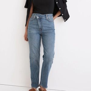 Madewell The Perfect Vintage Straight Jean: Crossover Edition NWT Sz 31